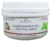 KASZTANOWY ŻEL Z RUTYNĄ I MIĘTĄ