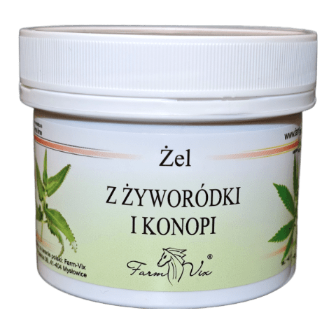 żel żyworódka i konopia1 ŻEL Z ŻYWORÓDKI I KONOPI