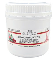 WINOGRONOWY ŻEL Z RUSZCZYKIEM I KASZTANOWCEM